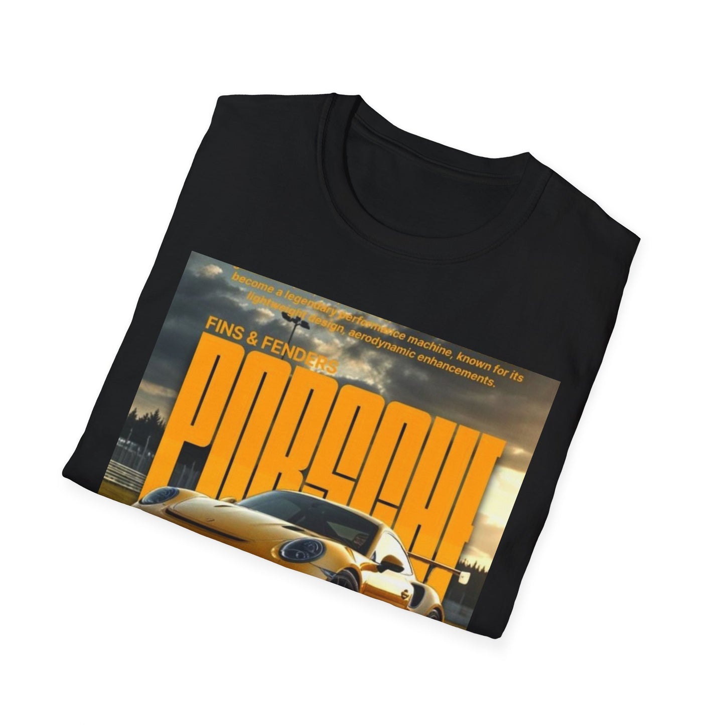 Vintage Porsche Graphic Unisex Softstyle T-Shirt