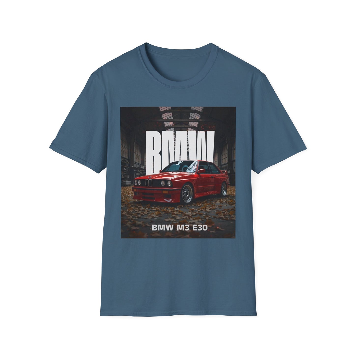 Classic BMW M3 E30 Unisex T-Shirt - Car Enthusiast Tee, Retro Automotive Shirt, Gift for Him, Birthday Apparel, Casual Style