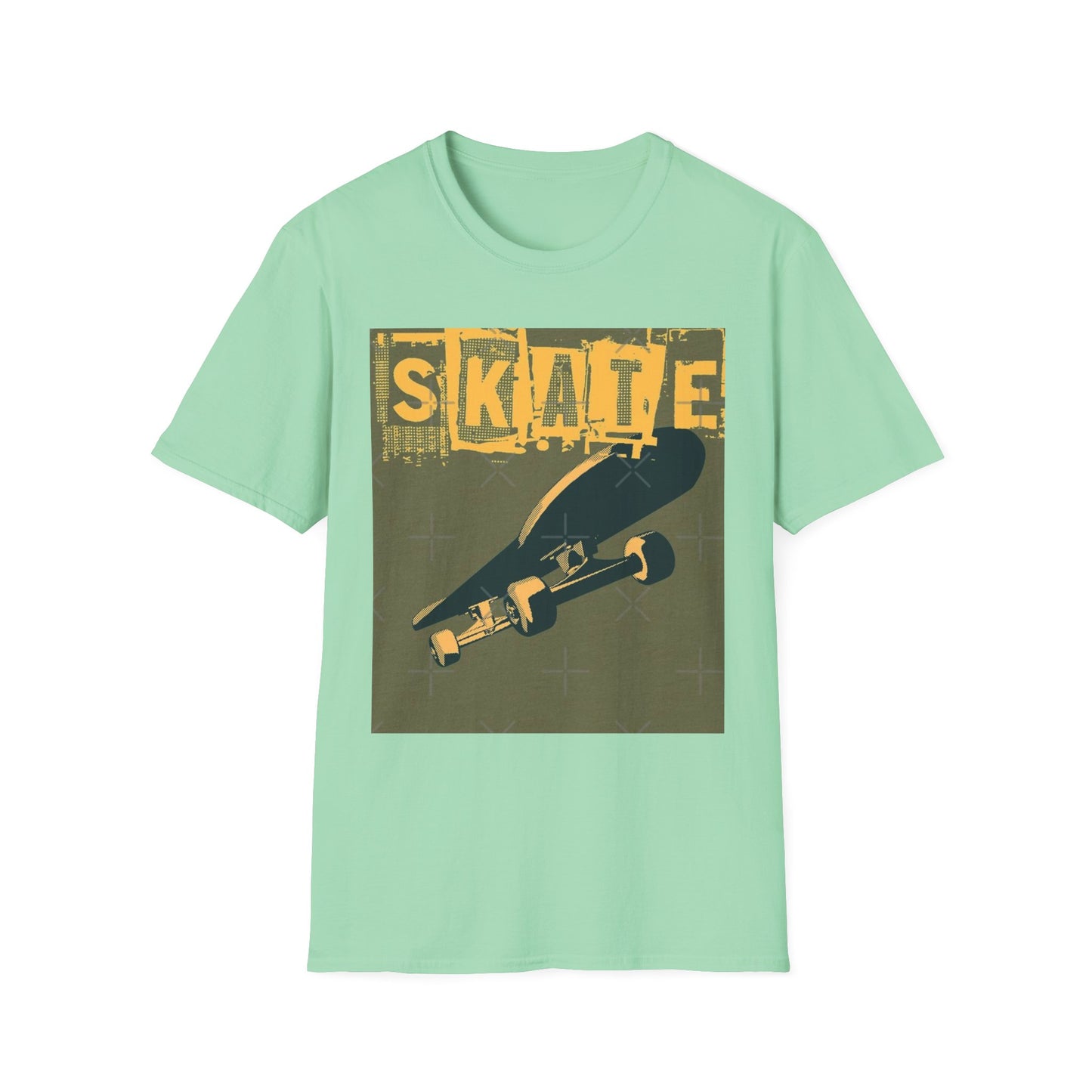 Skateboarder Unisex Softstyle T-Shirt | Perfect Gift for Skate Lovers, Streetwear Fashion, Casual Wear, Birthday Present, Youth Apparel