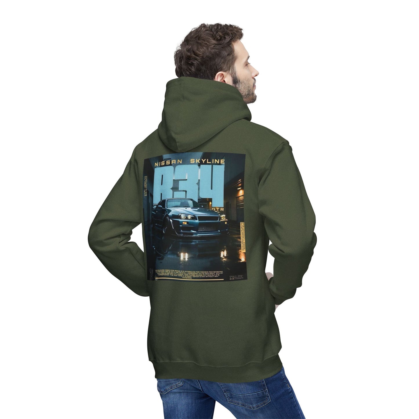 Unisex Hooded Sweatshirt, Made in US