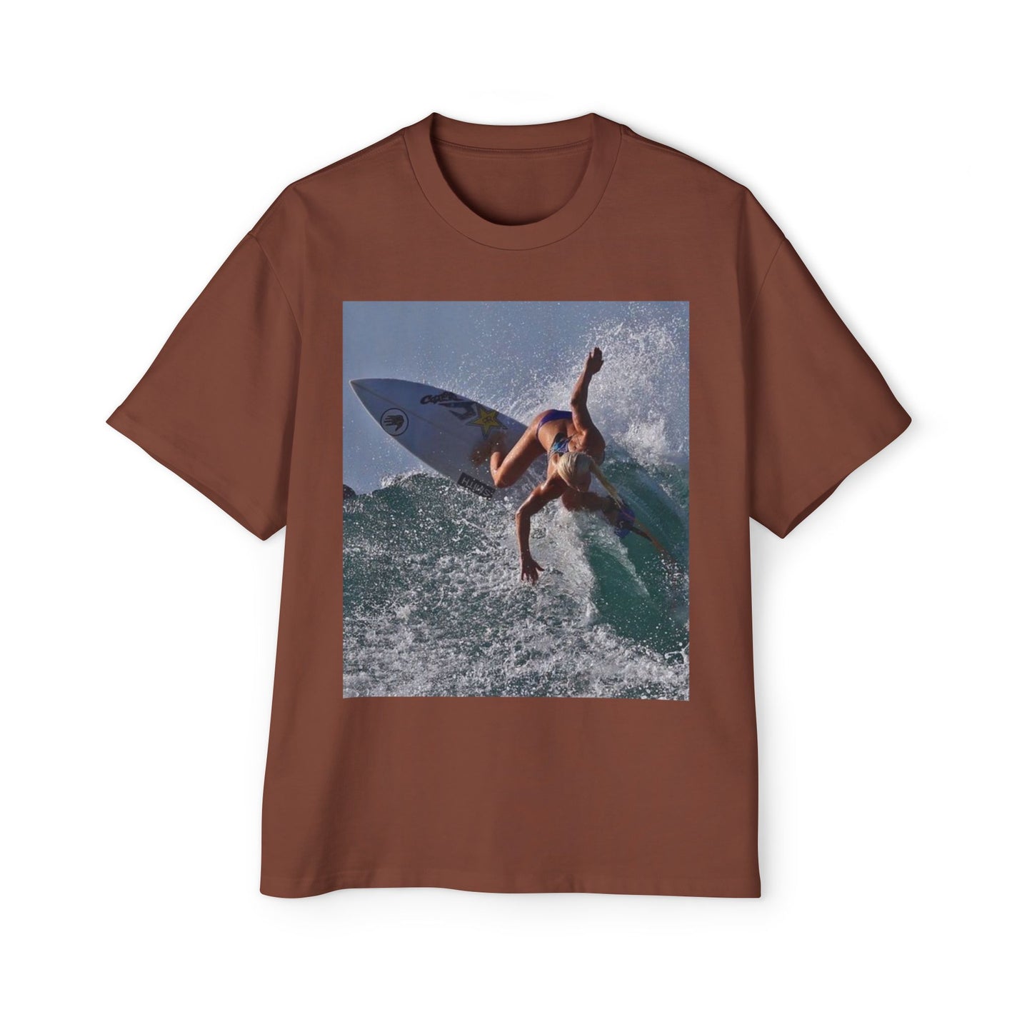 Surf Photo T-Shirt — Men’s Oversized Surfing Tee