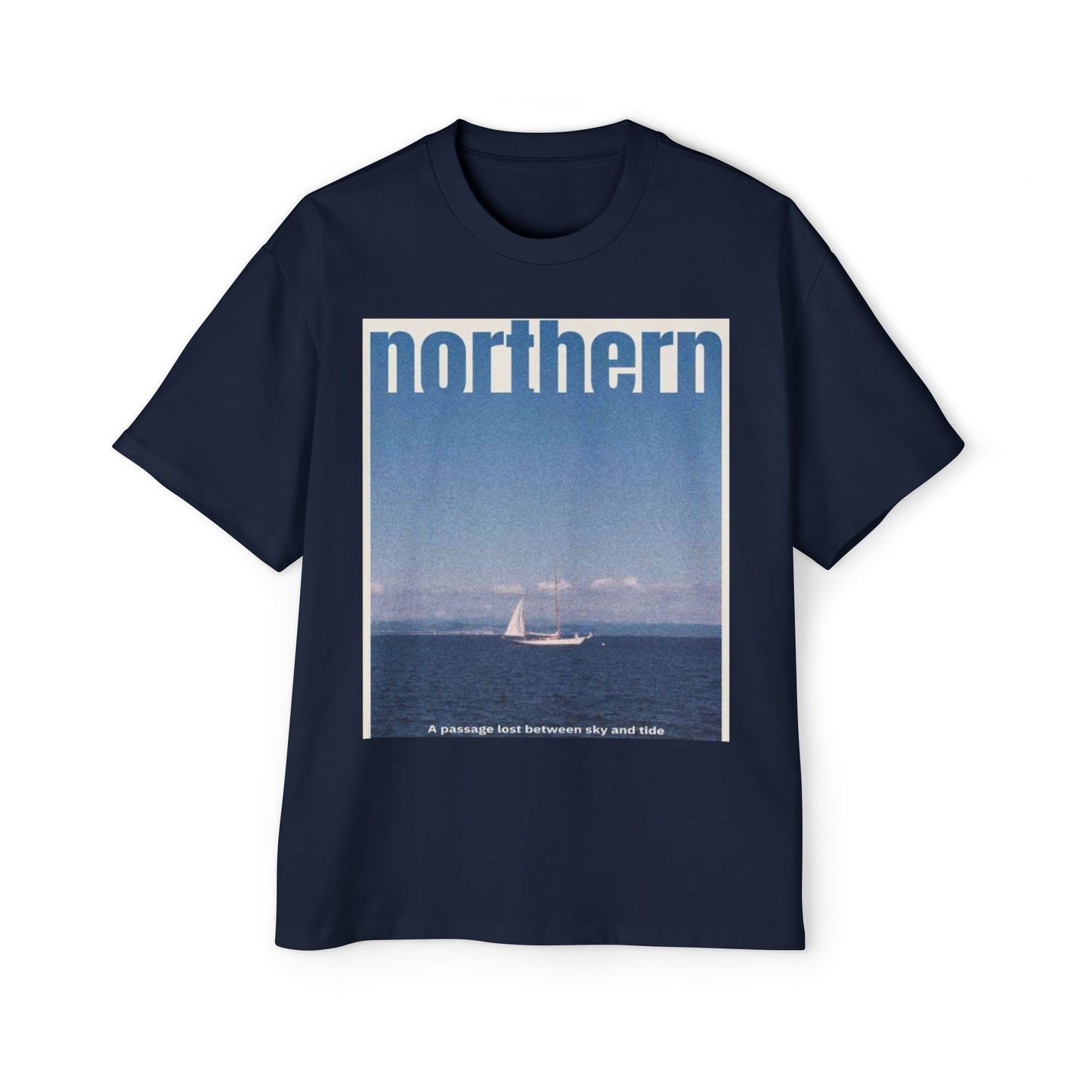 Northern Sail Tee — Vintage Coastal Graphic T-Shirt