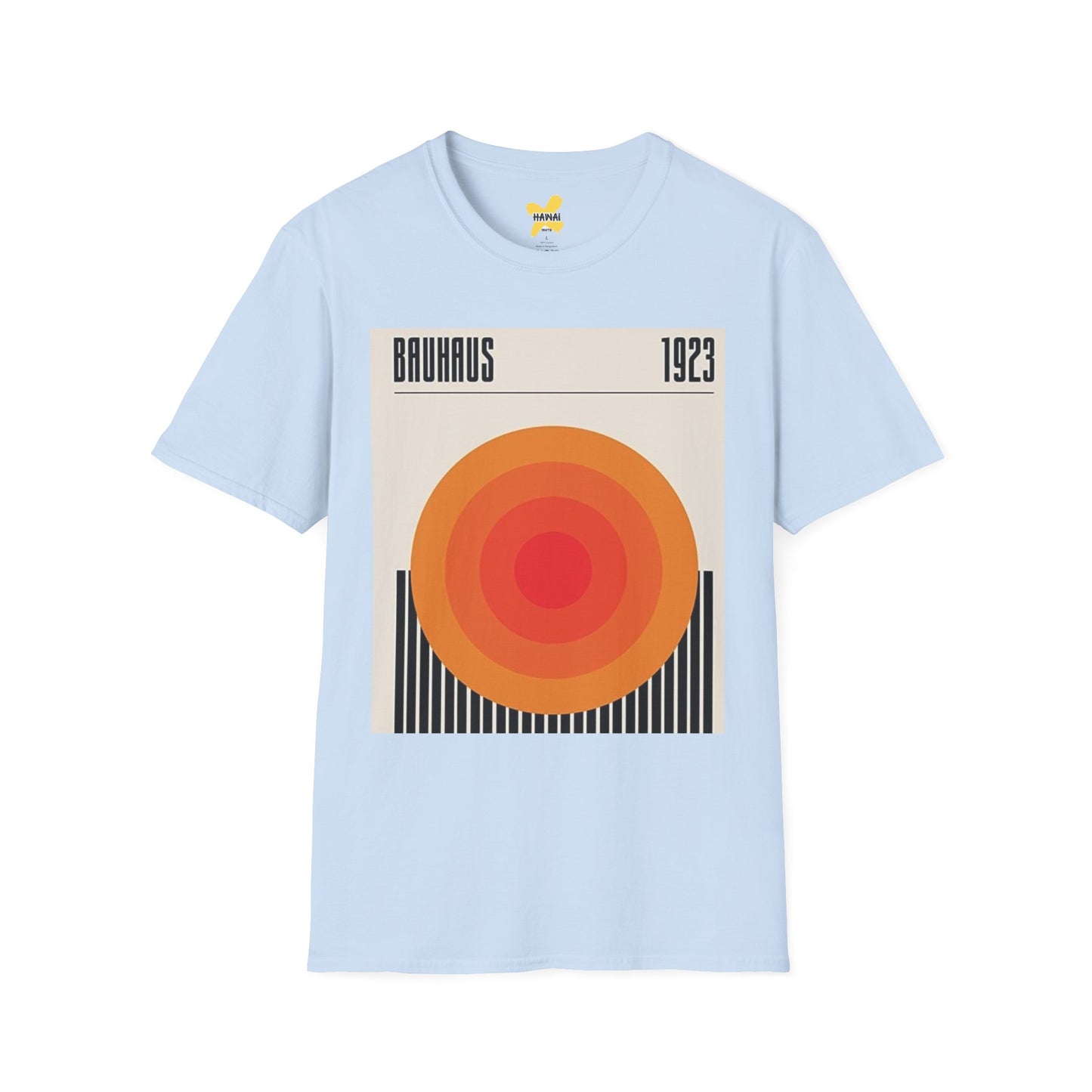 Retro Bauhaus 1923 Unisex Softstyle T-Shirt - Vintage Graphic Tee