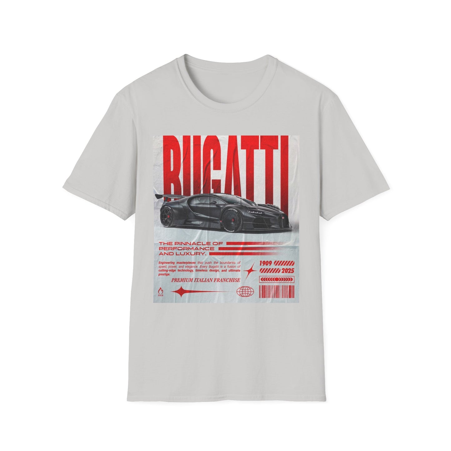 Luxury Bugatti Unisex T-Shirt - Performance & Style