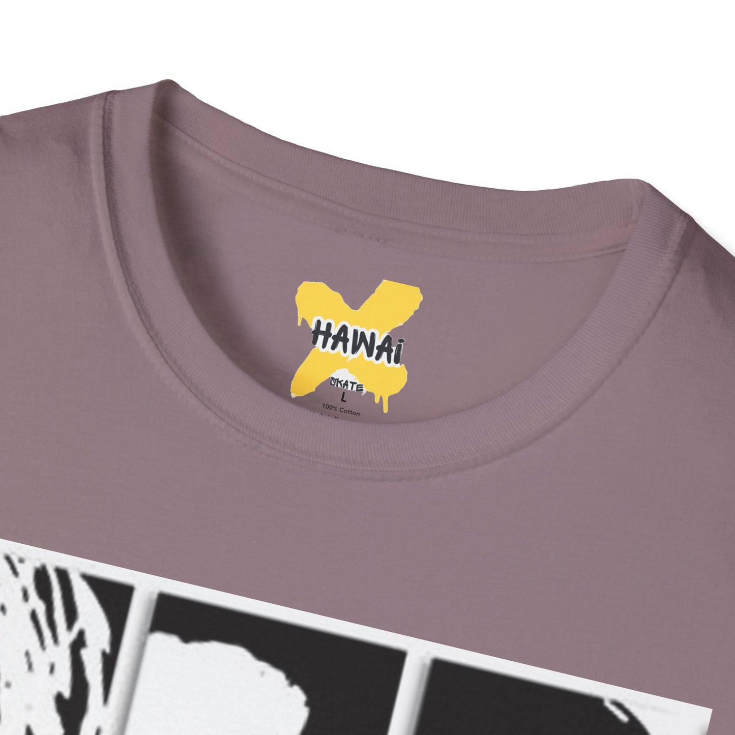 Trendy Band Graphic T-Shirt, Unisex Softstyle Tee, Casual Everyday Wear, Music Lover Gift, Rock Band Style