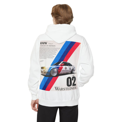 Volleyball Stripe Hoodie — Retro Yellow & Black Volleyball Design