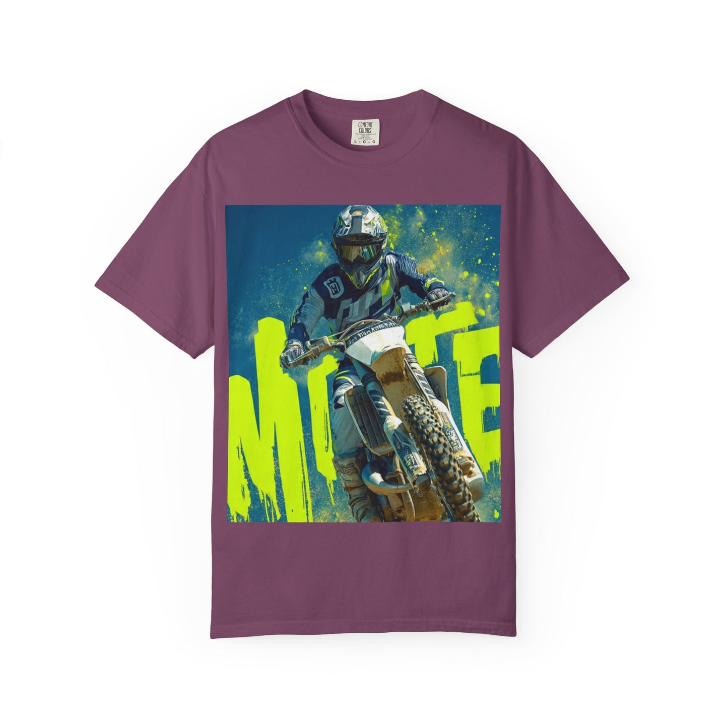 Motocross Dirt Bike Rider T‑Shirt — Extreme Off‑Road Racing Tee