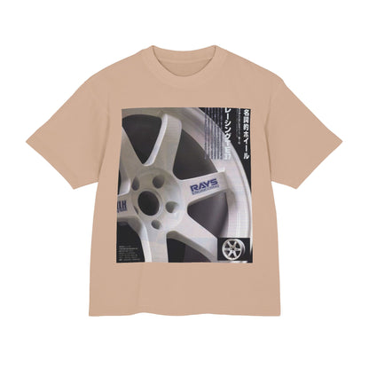 Rays Wheel Graphic Tee - JDM Racing Rim T-Shirt