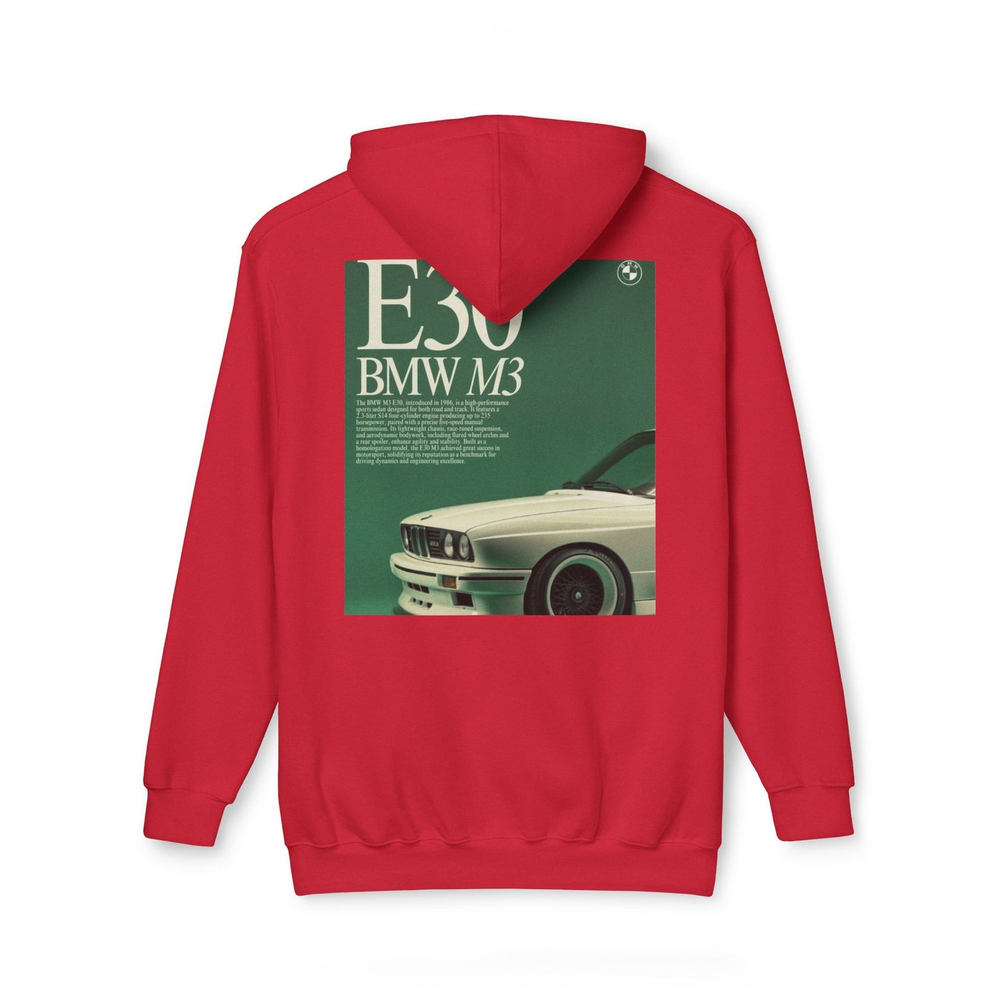 Retro BMW M3 Unisex Hoodie - Made in the USA