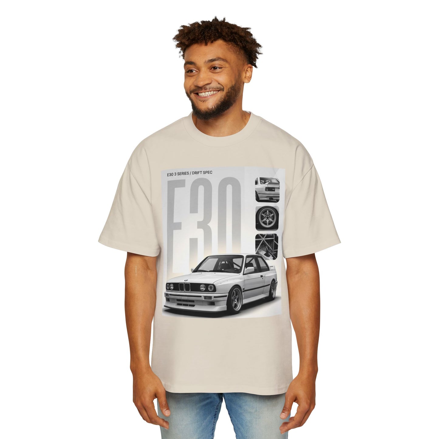 E30 Classic BMW Tee — Vintage Drift Car Graphic Shirt