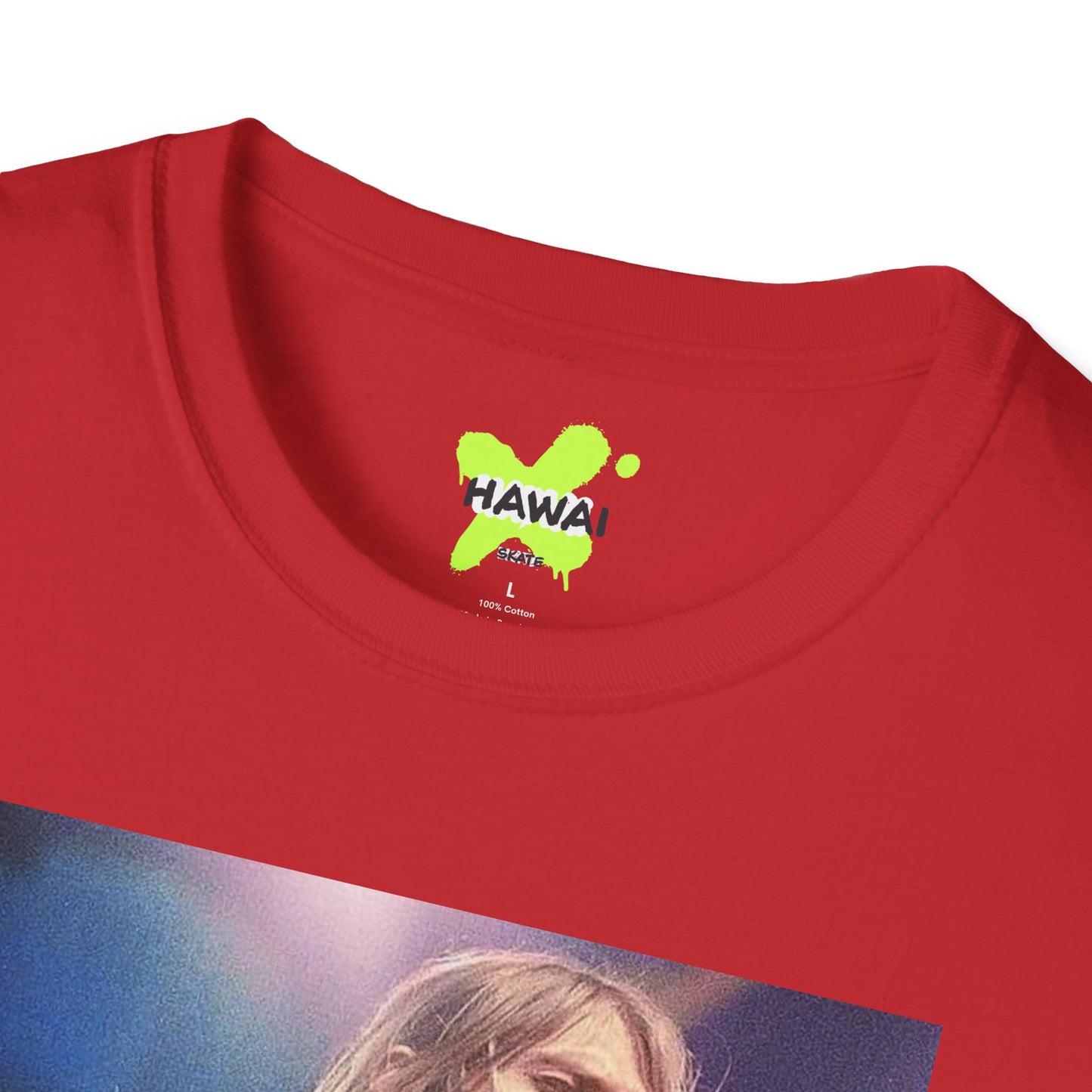 Kurt Cobain Unisex Softstyle T-Shirt - Retro Grunge Band Tee