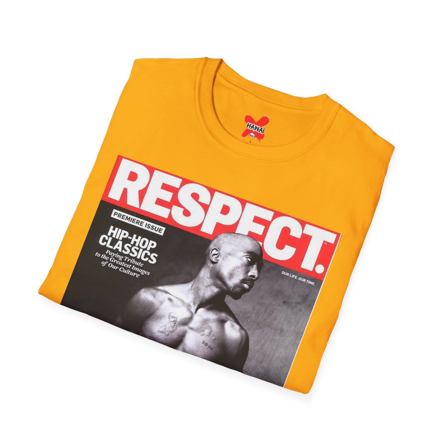 Hip-Hop Respect Unisex Softstyle T-Shirt, Streetwear Tee, Music Lover Gift, Urban Style, Casual Fashion, Graphic Tee