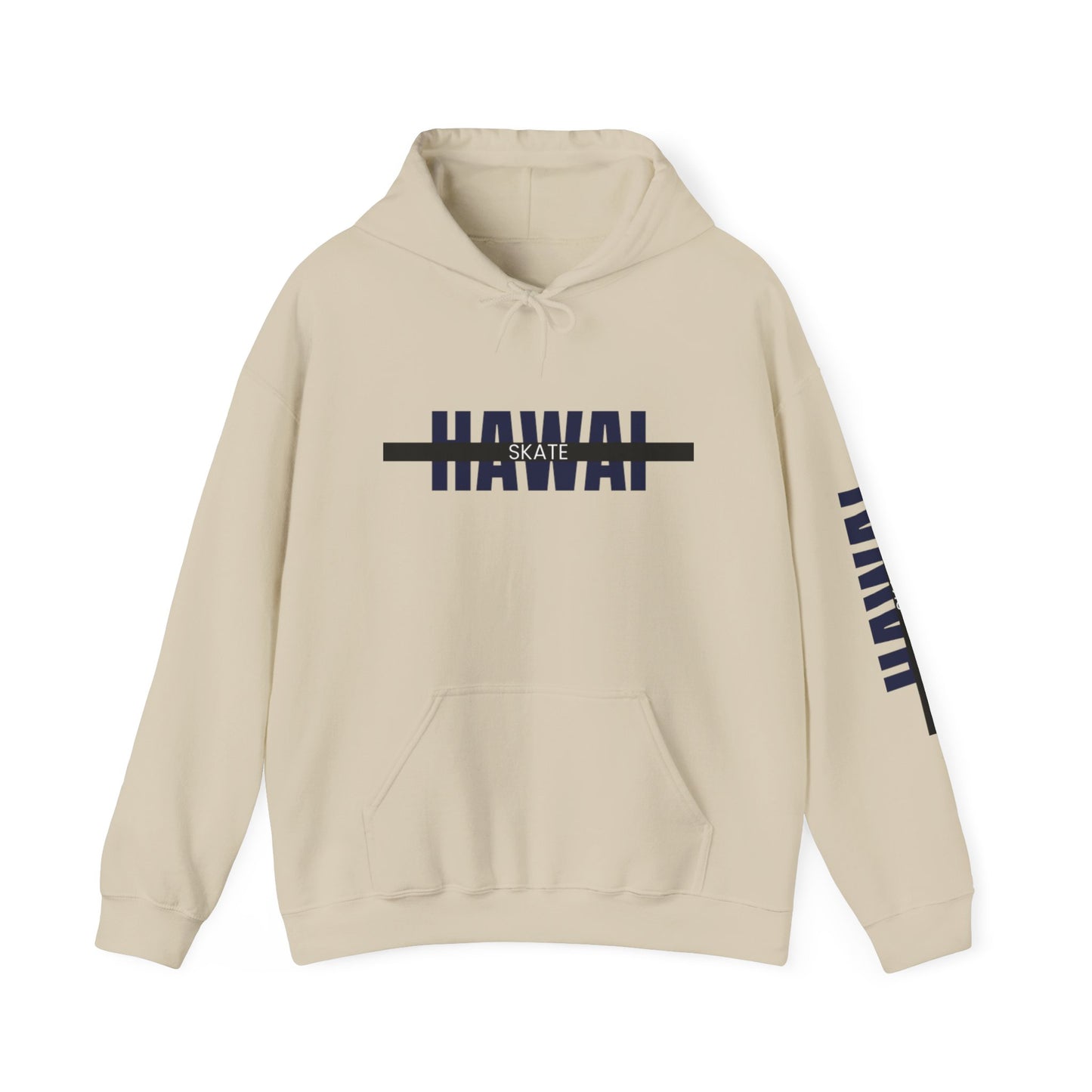 Hawaii Skate Hoodie - Cozy Unisex Heavy Blend Sweatshirt, Perfect for Beach Days, Skateboarding, Casual Outings, Gift Idea