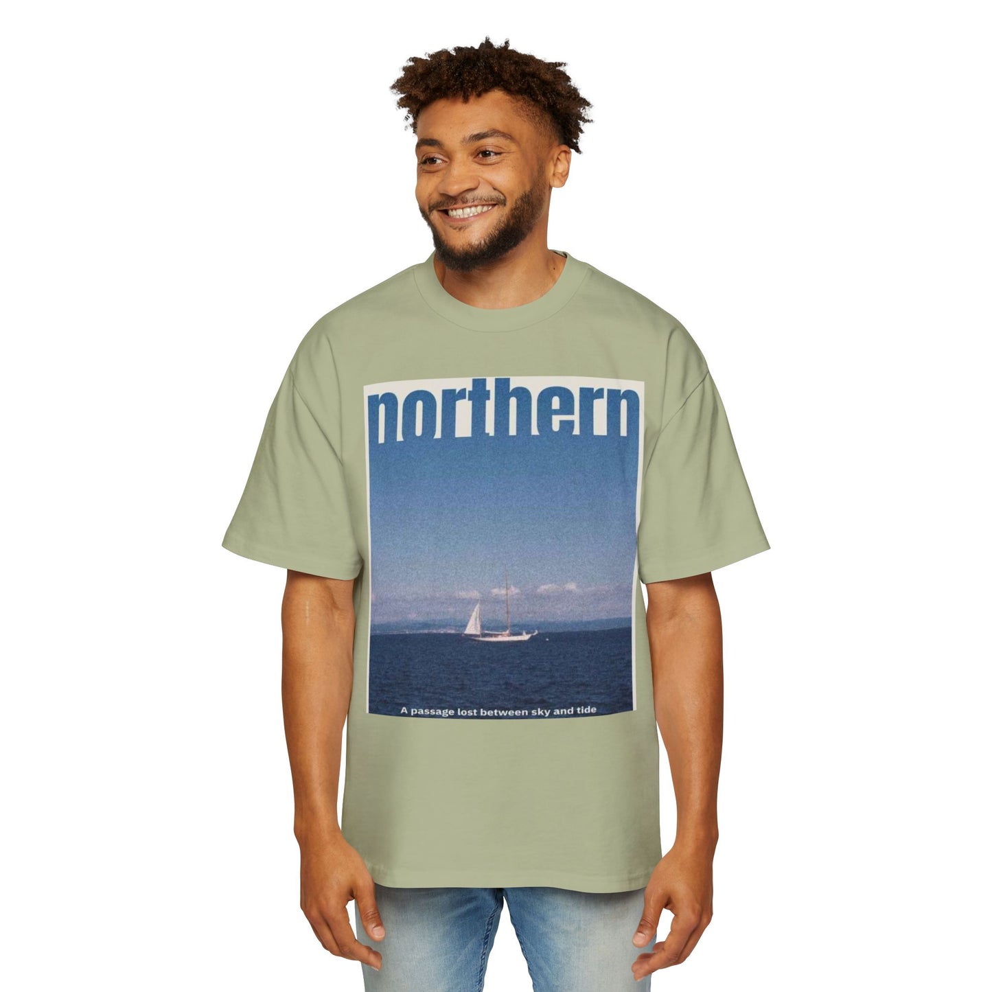 Northern Sail Tee — Vintage Coastal Graphic T-Shirt