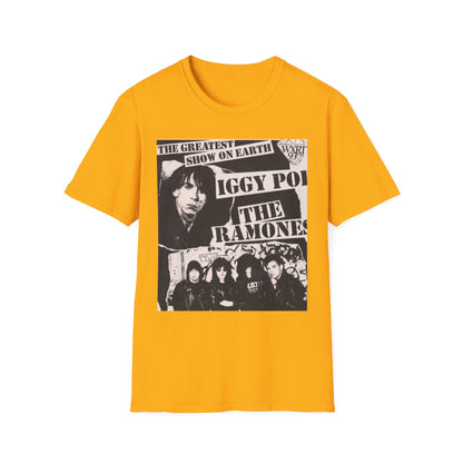 Vintage Concert Vibe Unisex T-Shirt - Rock Band Graphic Tee, Retro Music Shirt, Casual Wear, Gift for Music Lovers, Band Merchandise