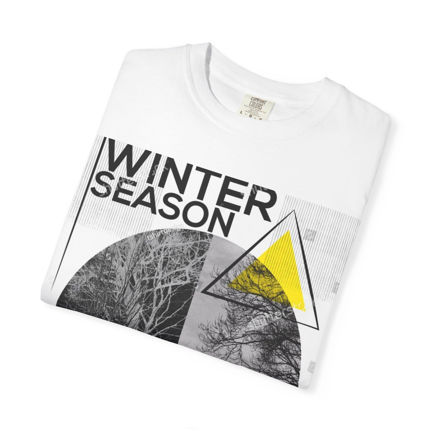 Winter Season Graphic T-shirt, Unisex Tee for Fashion Lovers, Cool Casual Wear, Winter Apparel, Unique Gift for Him/Her