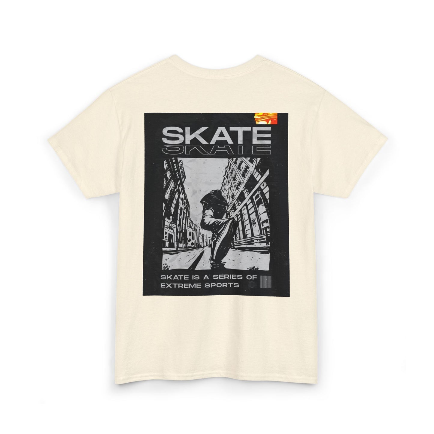 Skate Graphic Tee — Urban Skateboard Poster Shirt