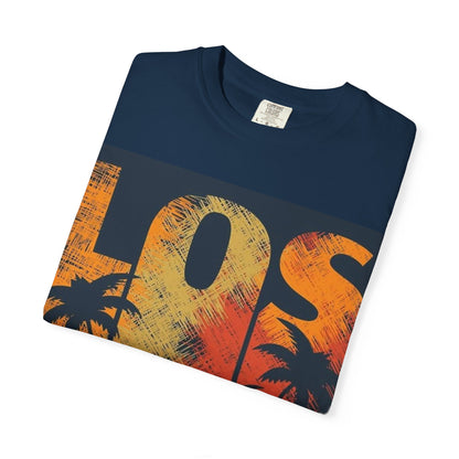 Los Angeles Sunset T-Shirt | Unisex Garment-Dyed Tee