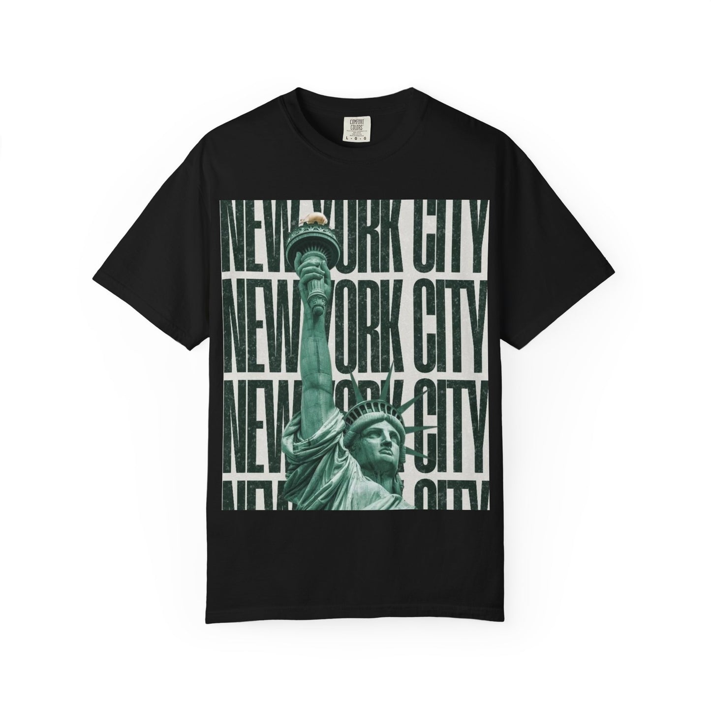 New York City Statue of Liberty Graphic T-Shirt — Retro Urban Travel Tee