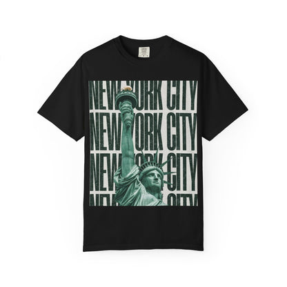 New York City Statue of Liberty Graphic T-Shirt — Retro Urban Travel Tee