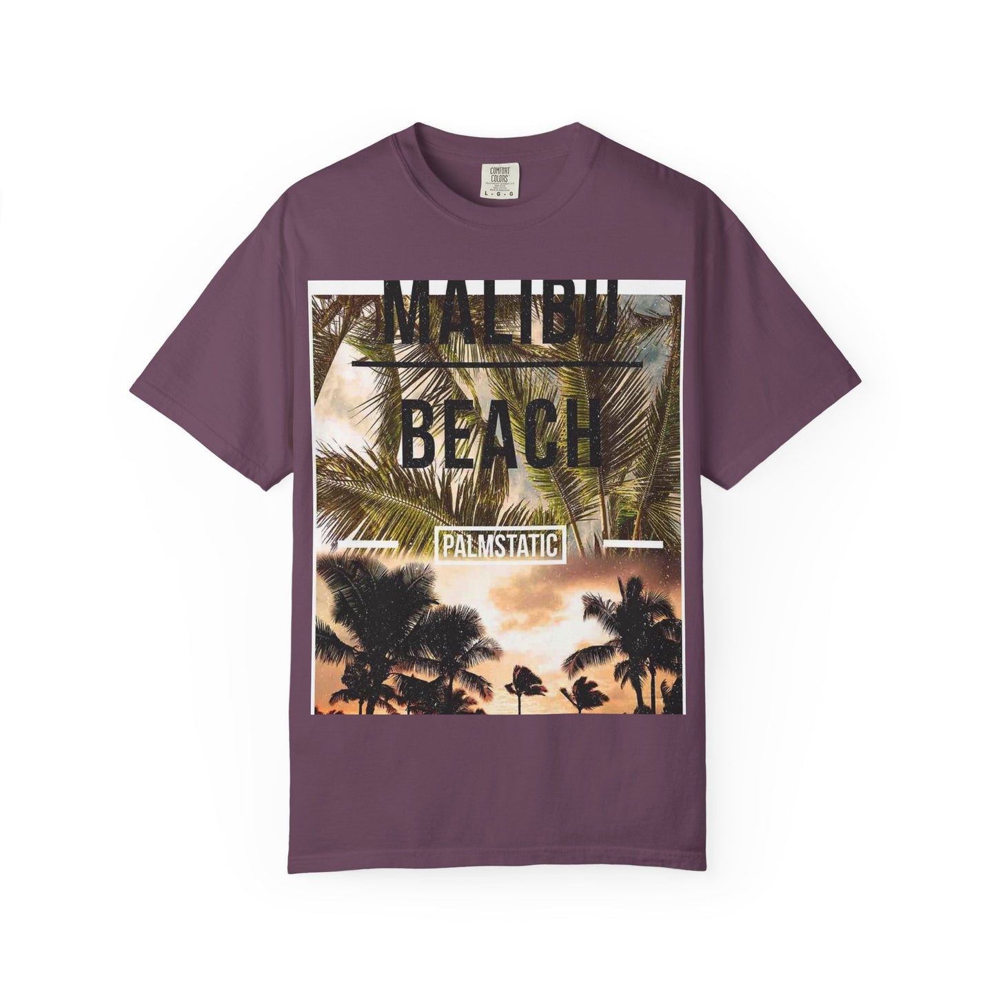 Malibu Beach Palm Photo T-Shirt