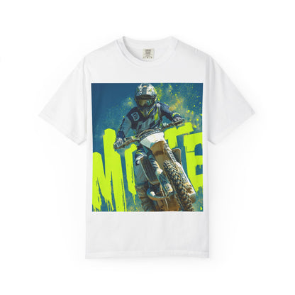 Motocross Dirt Bike Rider T‑Shirt — Extreme Off‑Road Racing Tee