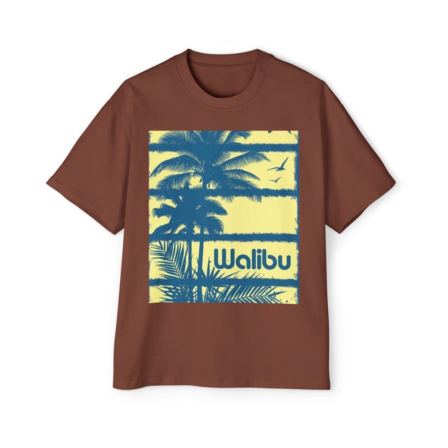 Malibu Palm Tee — Vintage Surf Graphic T-Shirt