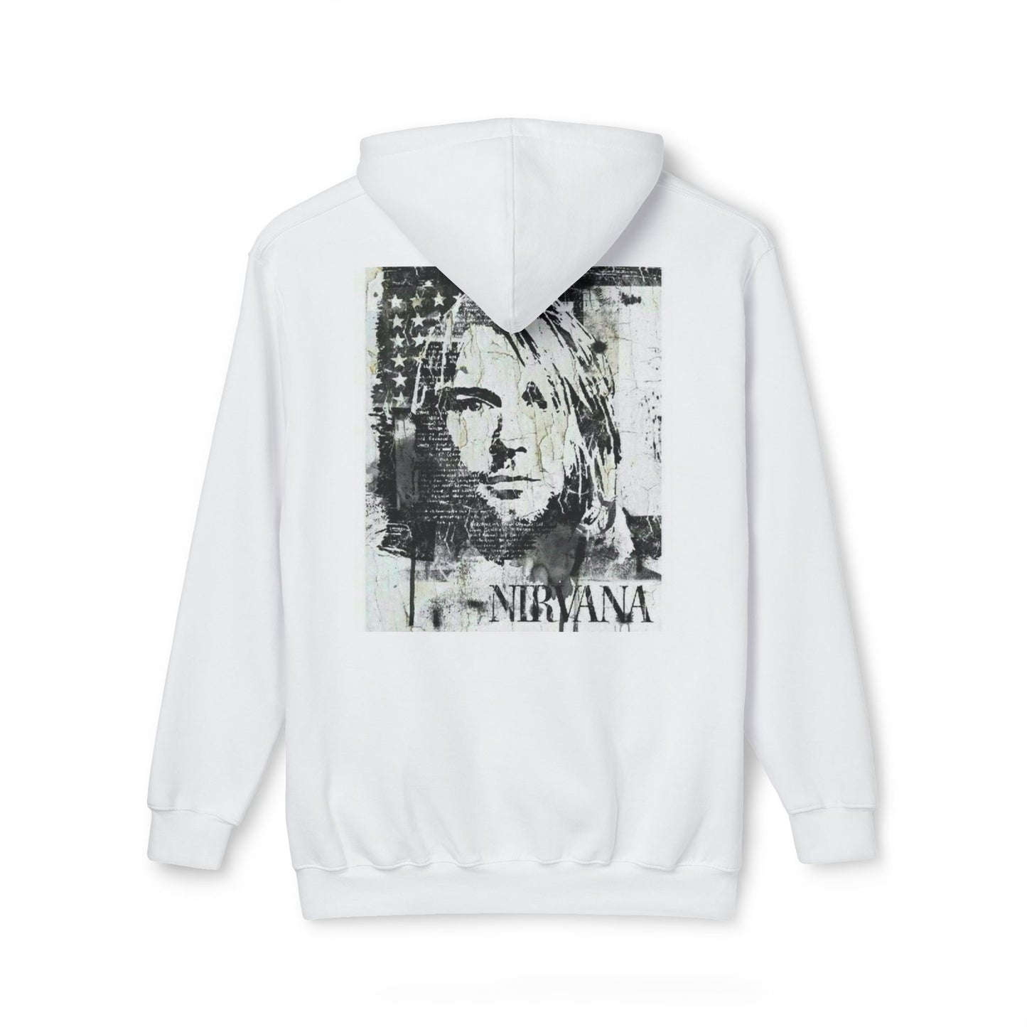 Nirvana Graphic Unisex Hooded Sweatshirt - Vintage Style, Made in US