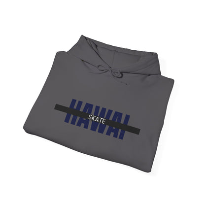 Hawaii Skate Hoodie - Cozy Unisex Heavy Blend Sweatshirt, Perfect for Beach Days, Skateboarding, Casual Outings, Gift Idea