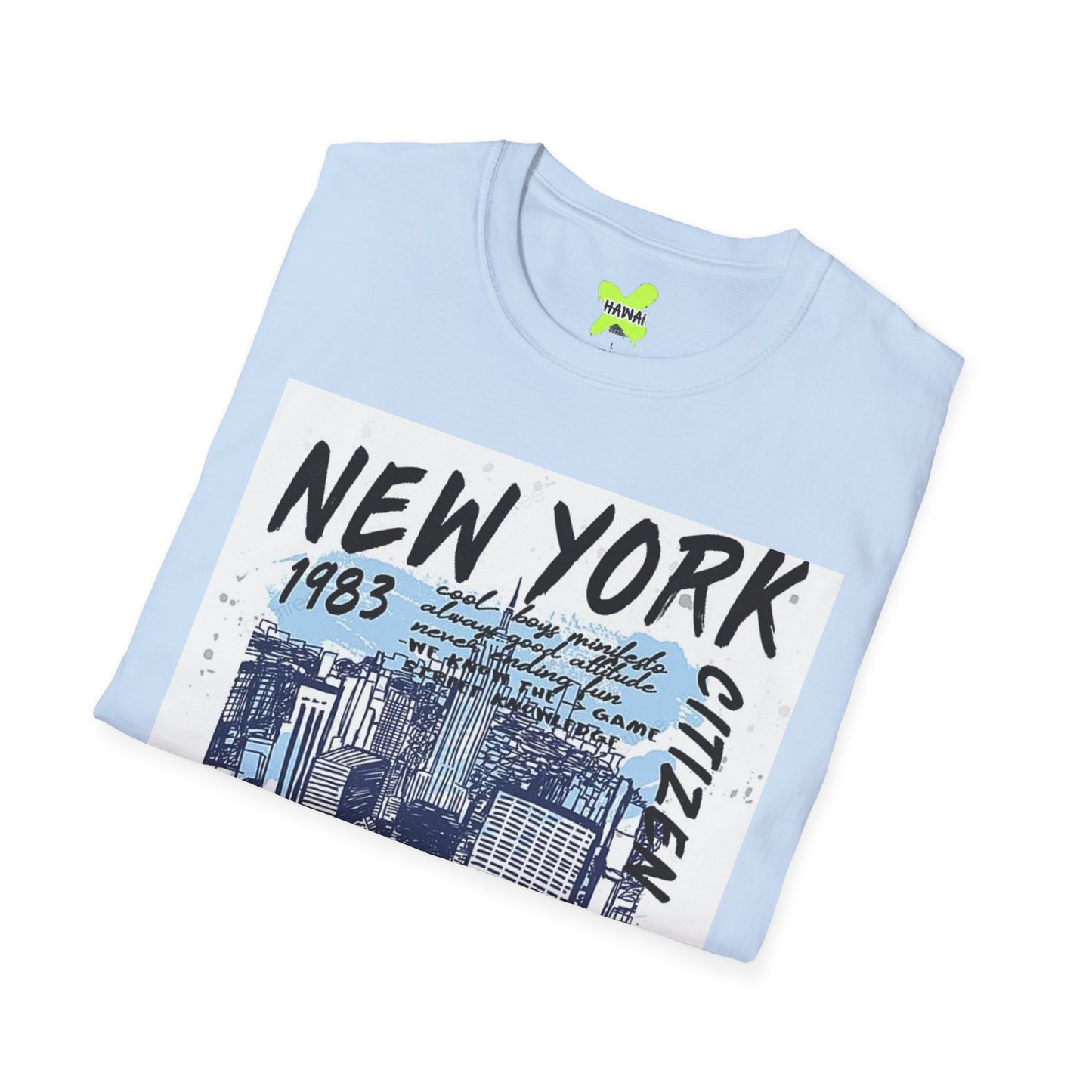 New York City Graphic Unisex T-Shirt - 1983 District 212 Design