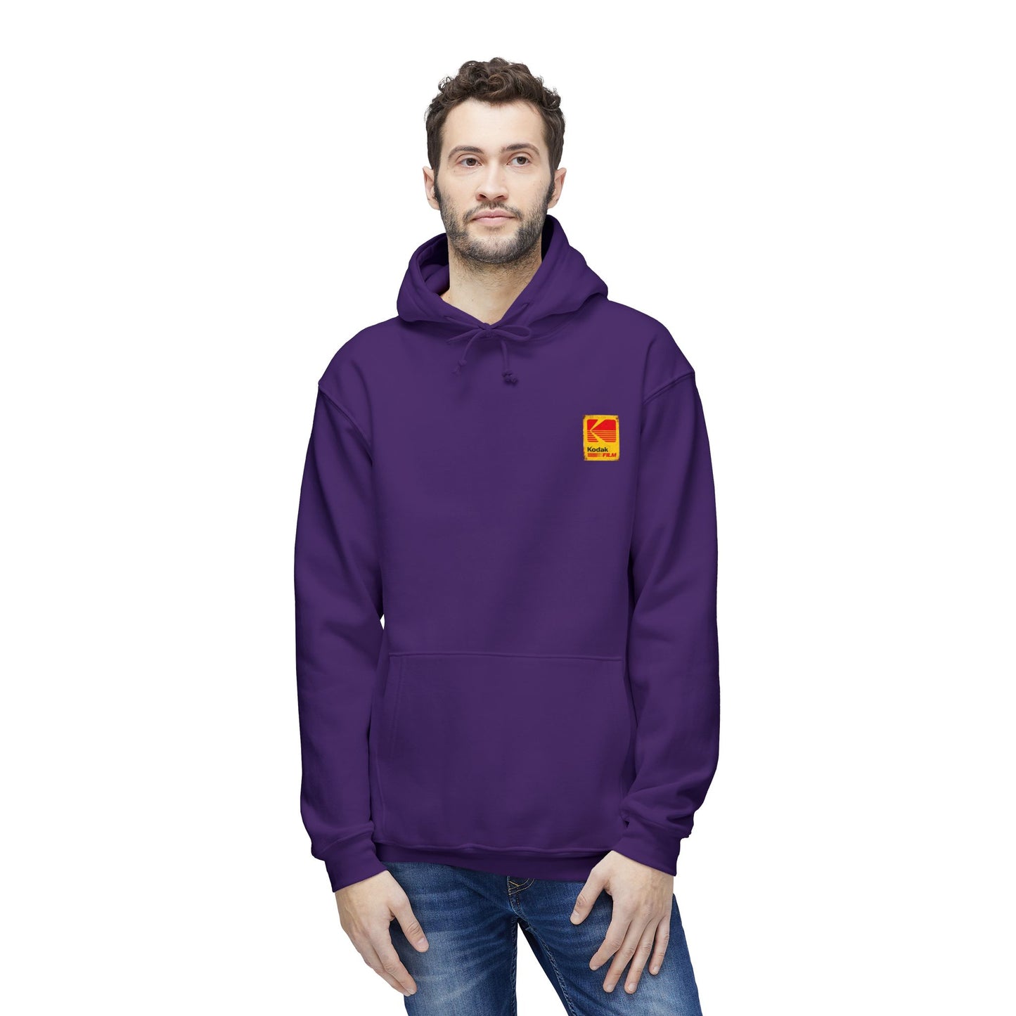 Retro Kodak Film Unisex Hooded Sweatshirt - Vintage Style Graphic Hoodie