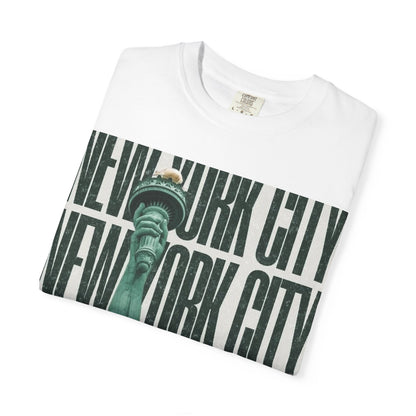 New York City Statue of Liberty Graphic T-Shirt — Retro Urban Travel Tee