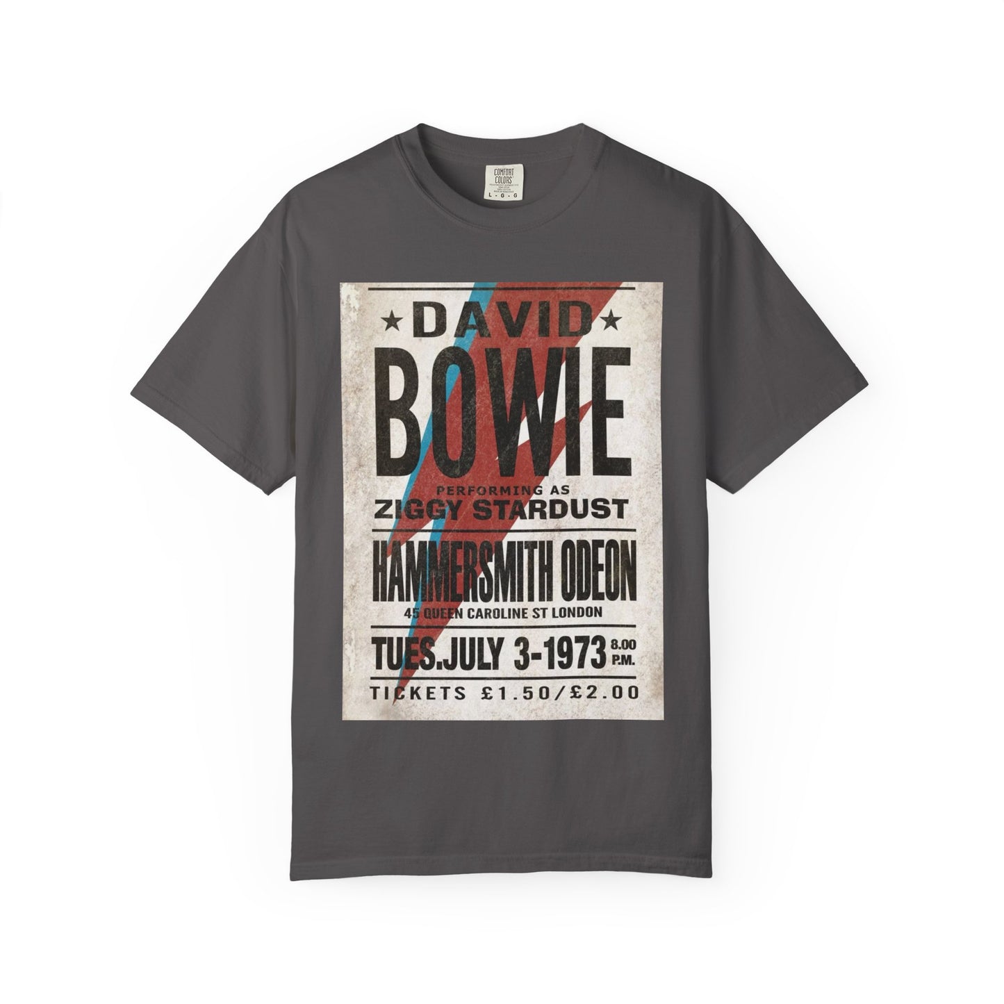 Retro Ziggy Stardust T-Shirt - Unisex Garment-Dyed Tee