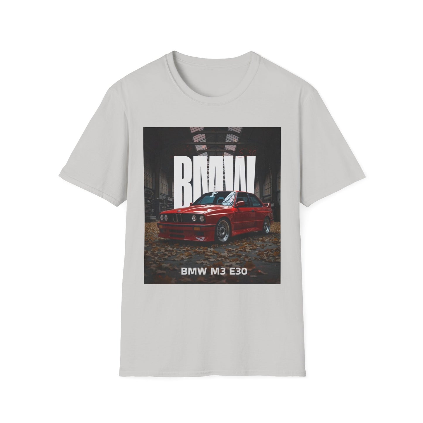 Classic BMW M3 E30 Unisex T-Shirt - Car Enthusiast Tee, Retro Automotive Shirt, Gift for Him, Birthday Apparel, Casual Style