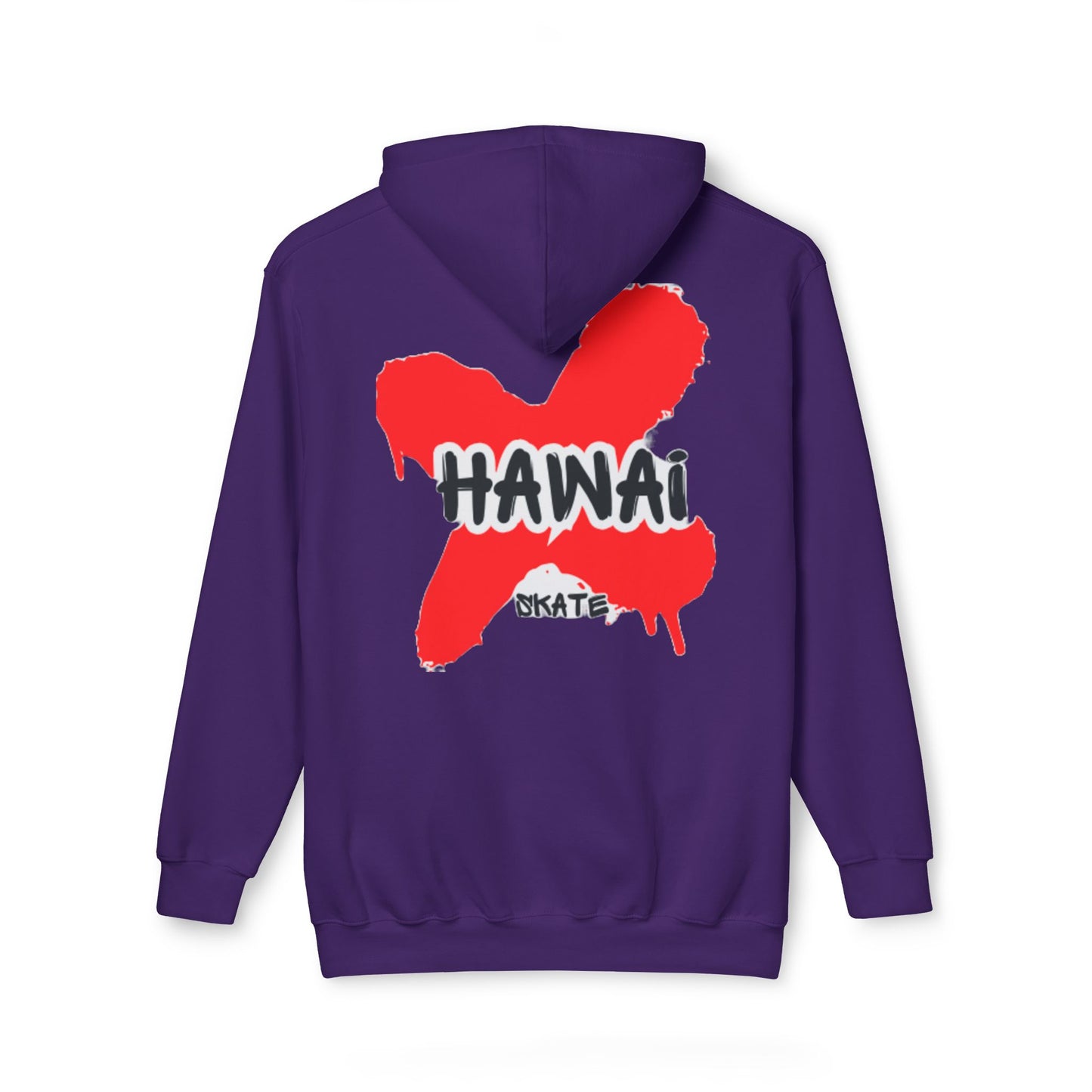 Hawaii Skate Unisex Hooded Sweatshirt - Perfect for Cool Weather Adventures