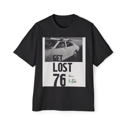 Get Lost 76 Tee — Vintage Car Graphic Oversized T‑Shirt