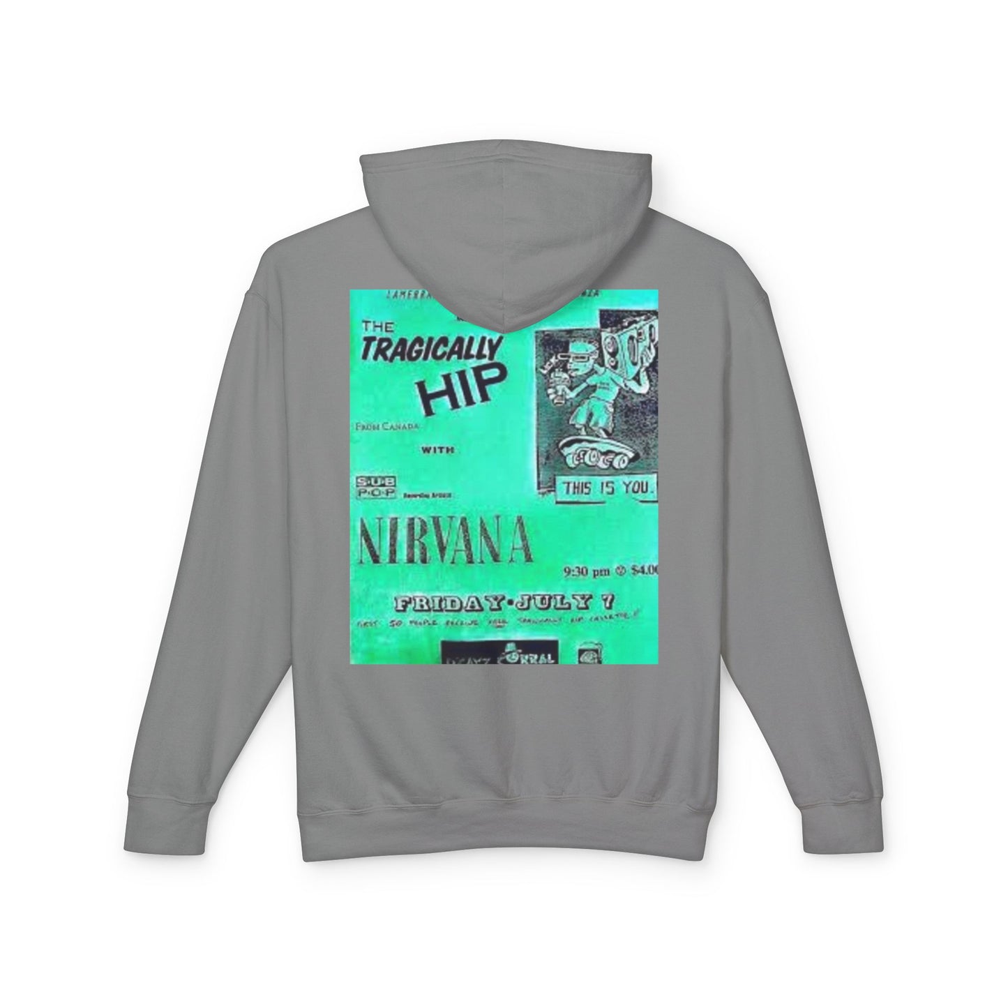 Unisex Lightweight Hooded Sweatshirt