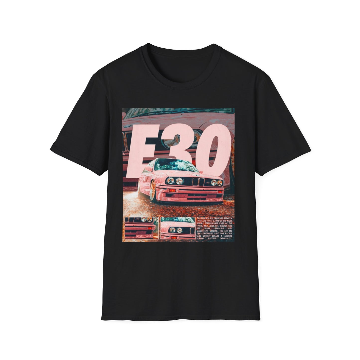 Retro Car Lover's Unisex T-Shirt - F30 Vintage Design