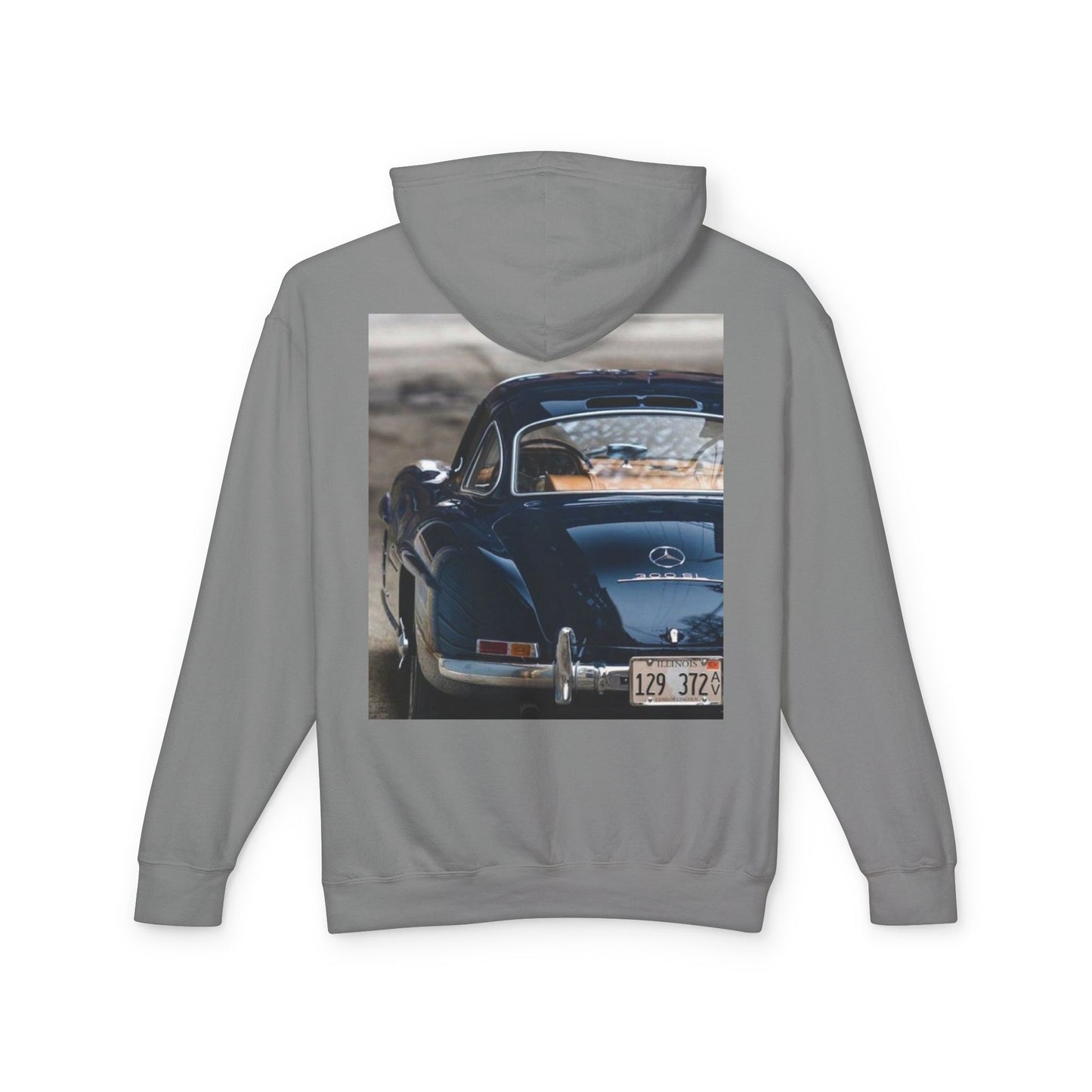Classic Car Lover's Lightweight Hoodie | Unisex Cozy Sweatshirt, Perfect Gift for Car Enthusiasts, Casual Wear & Retro Style