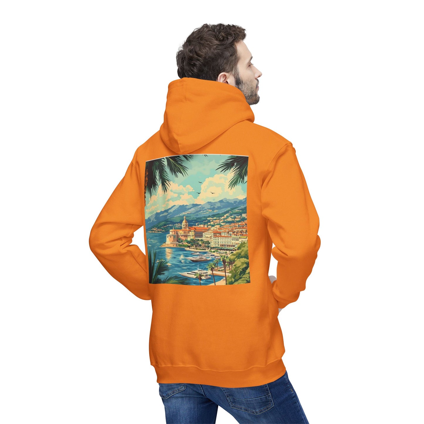 Coastal Vibes Unisex Hooded Sweatshirt - Perfect for Beach Lovers