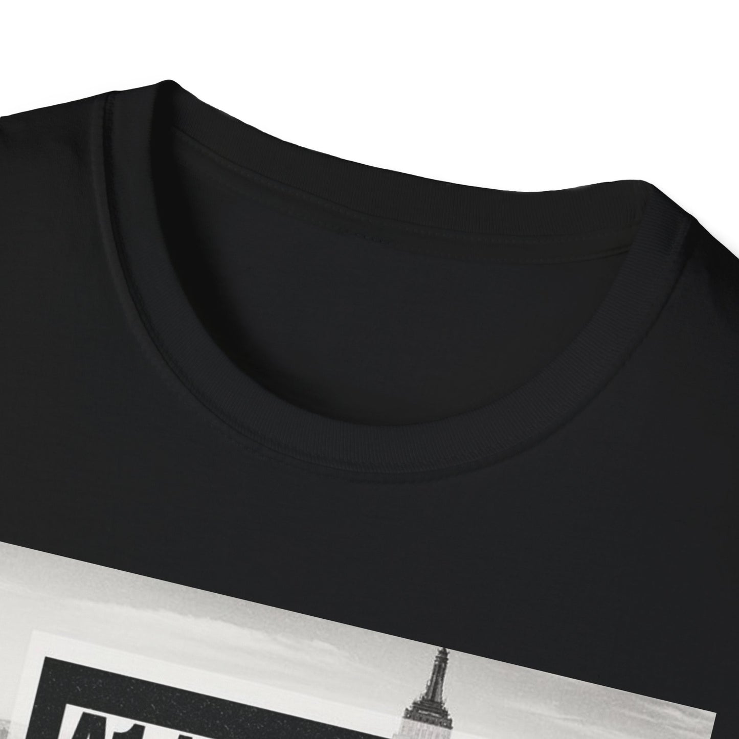 NYC Graphic Unisex Softstyle T-Shirt | Casual Wear, Street Style, Unique Gift, Travel Souvenir, City Life