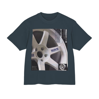 Rays Wheel Graphic Tee - JDM Racing Rim T-Shirt
