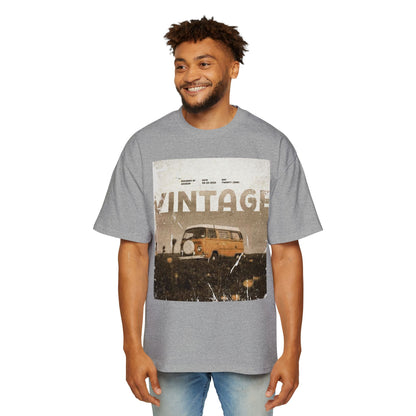 Vintage Van Graphic Tee – Retro 'VINTAGE' Camper T‑Shirt
