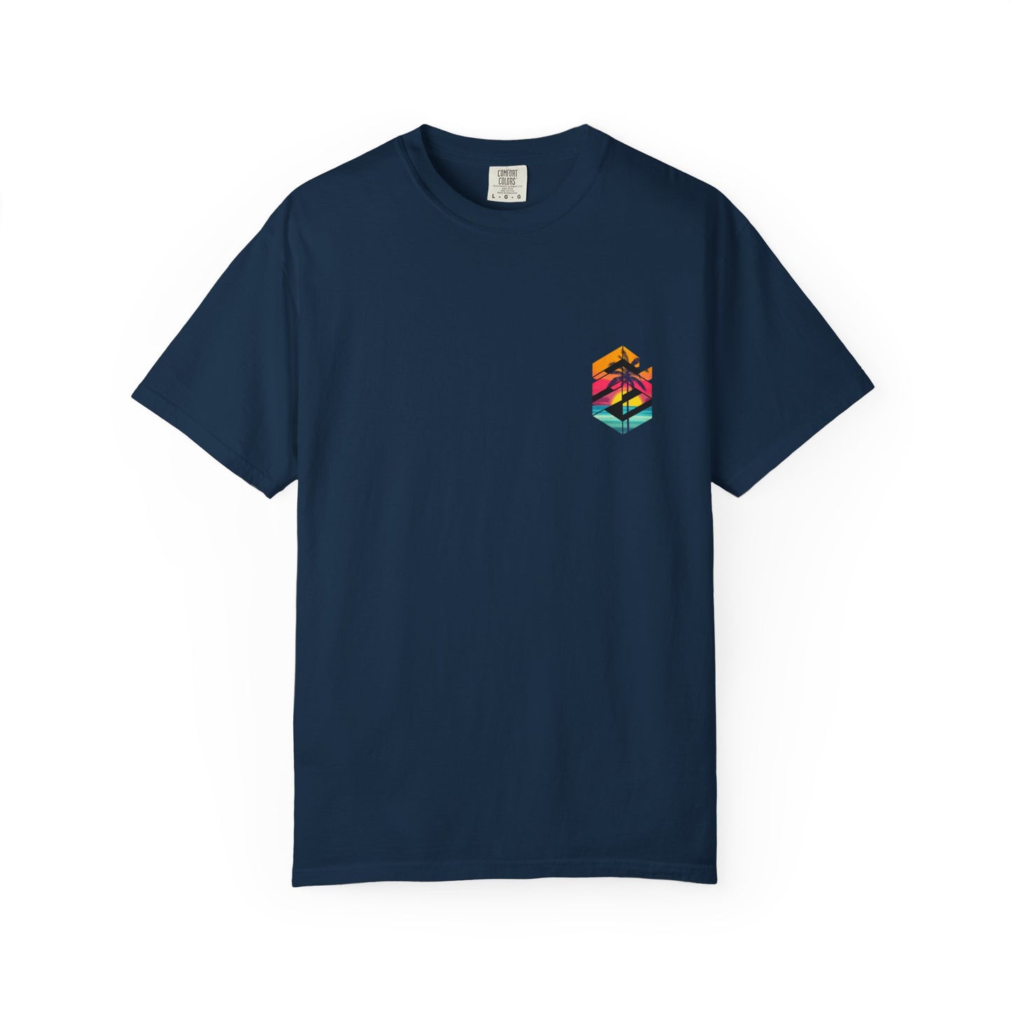 Tropical Sunset Unisex T-Shirt | Beach Vibes & Relaxation