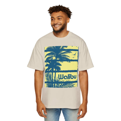 Malibu Palm Tee — Vintage Surf Graphic T-Shirt