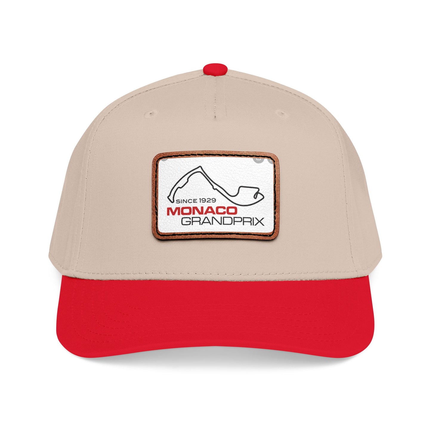 Monaco Grand Prix Leather Patch Baseball Cap