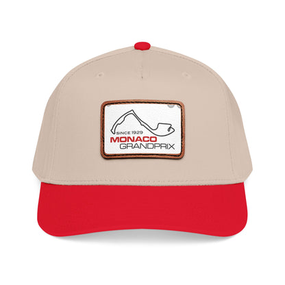 Monaco Grand Prix Leather Patch Baseball Cap