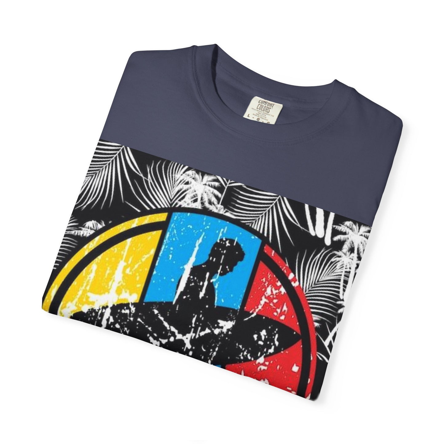 Surf Coast Unisex Garment-Dyed T-shirt - Retro Beach Vibes, Summer Essential, Surfing Gift, Casual Wear, Vacation Style