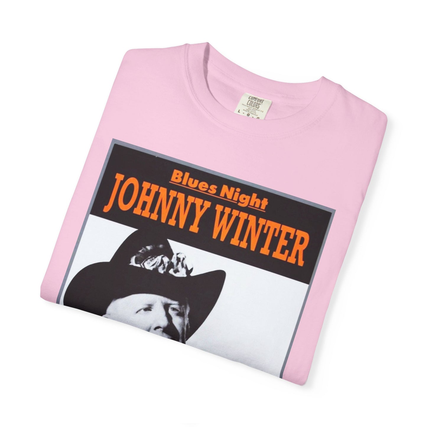 Vintage Johnny Winter Blues Night T-shirt