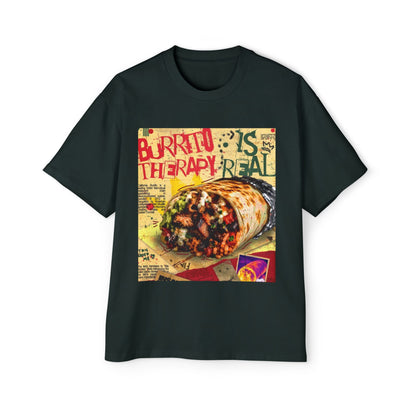 Burrito Is Therapy Tee — Funny Food Graphic T-Shirt